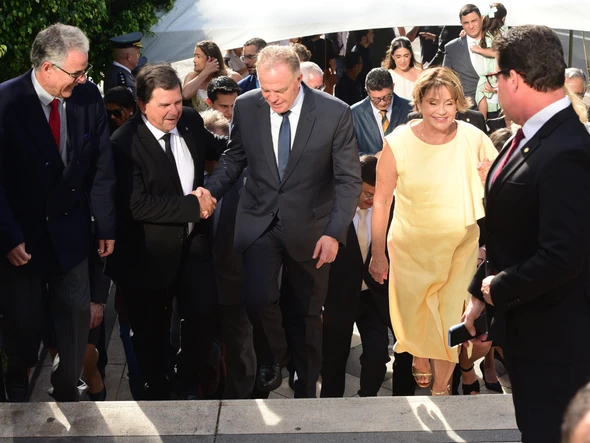A desembargadora Janete Vargas Simões toma psse como presidente do TJ-ES. Ela é a primeira mulher nesse cargo  por Carlos Alberto Silva