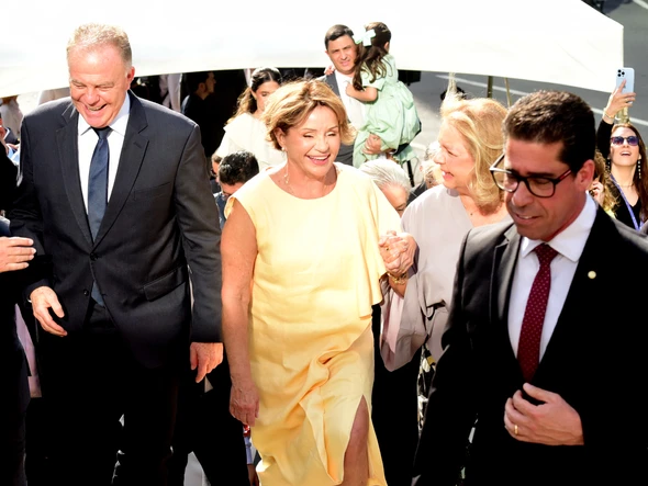 A desembargadora Janete Vargas Simões toma psse como presidente do TJ-ES. Ela é a primeira mulher nesse cargo  por Carlos Alberto Silva