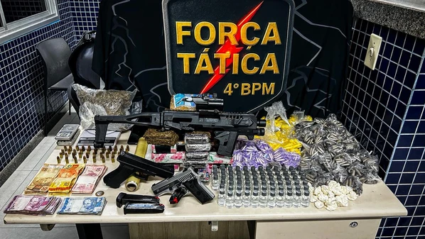 O suspeito, de 19 anos, era um dos chefes do tráfico do bairro Guaranhuns, mas morava em Nova Itaparica