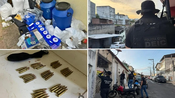 Foram cumpridos 50 mandados de busca e apreensão e 43 de prisão, e foi solicitado o bloqueio de R$ 100 milhões e o sequestro de bens dos investigados