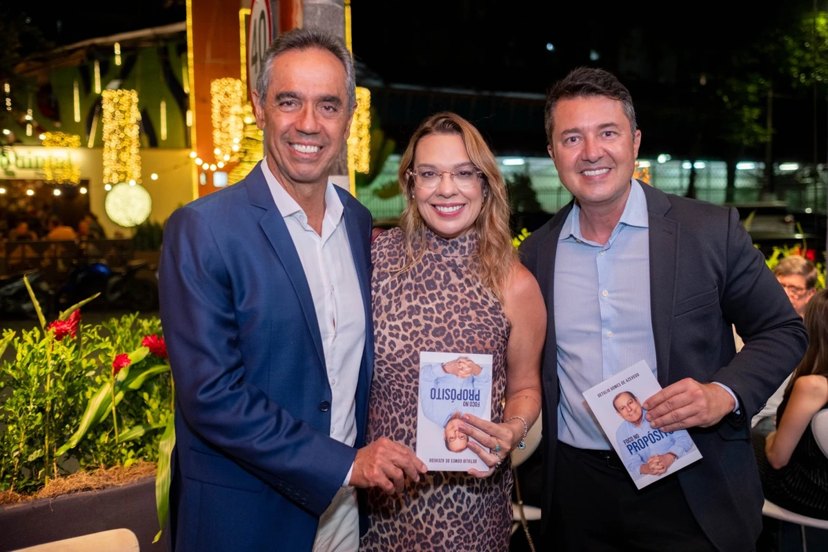 Cesinha Saade, Andréia Lopes e Max da Matta