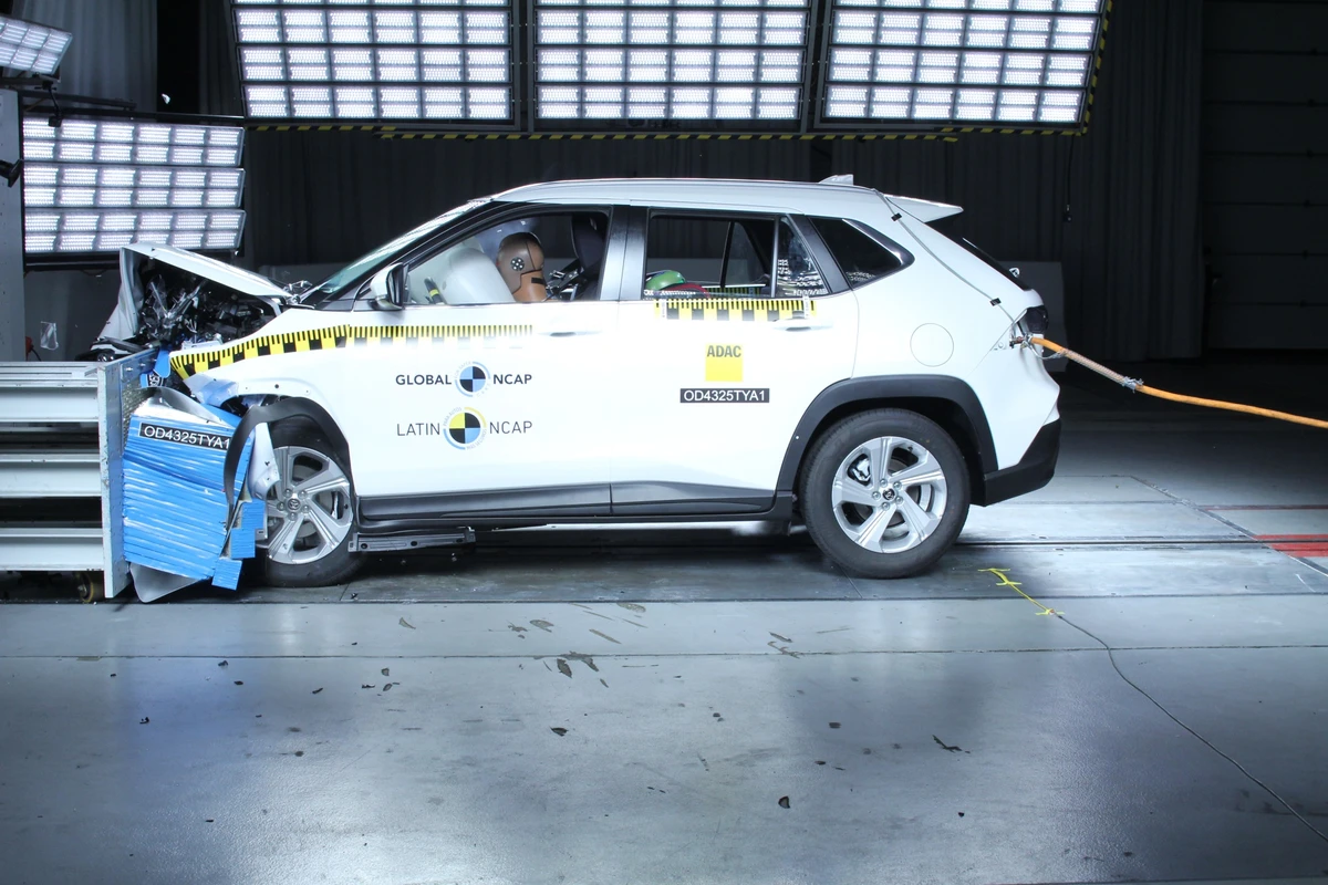 Teste de segurança de carros Latin NCAP
