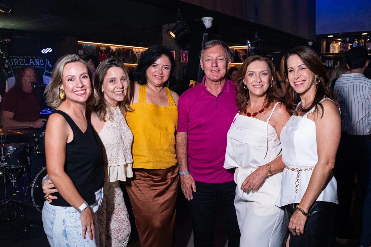 Potira Manhães, Luciana Brandão,Lane Marianelli, Carlos Marianelli, Daniela Cuzzuol e Cynthia Fernandes