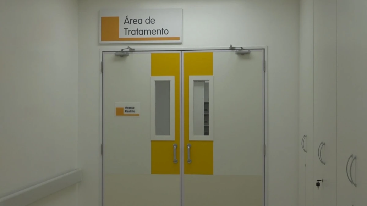 com a entrega do acelerador linear, equipamento fundamental para a radioterapia, os procedimentos devem começar em Janeiro