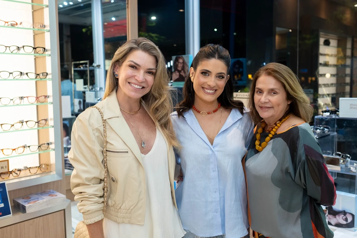 Renata França, Ana Luiza Azevedo e Tereza Aragão 