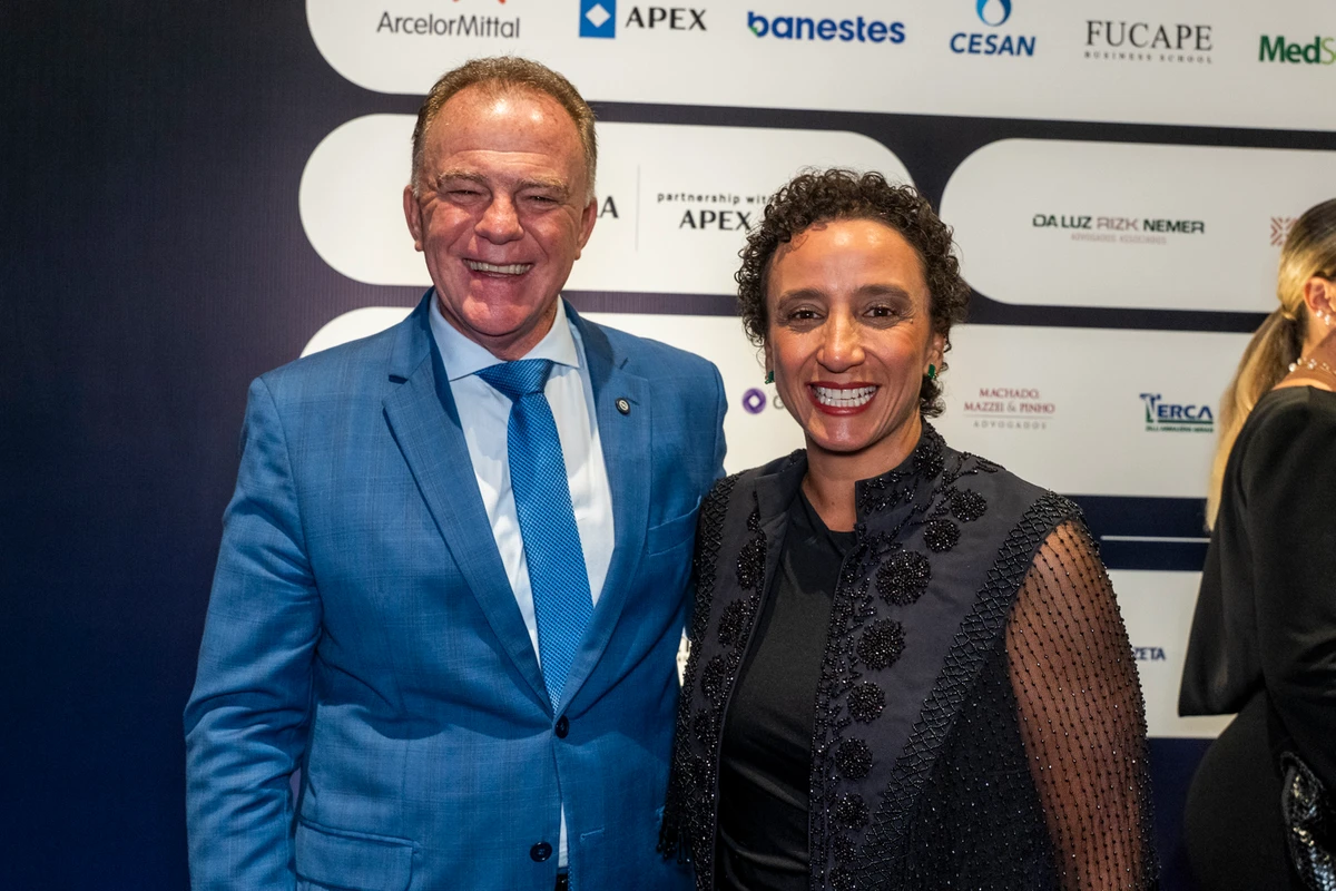 Renato Casagrande e Erica Neves