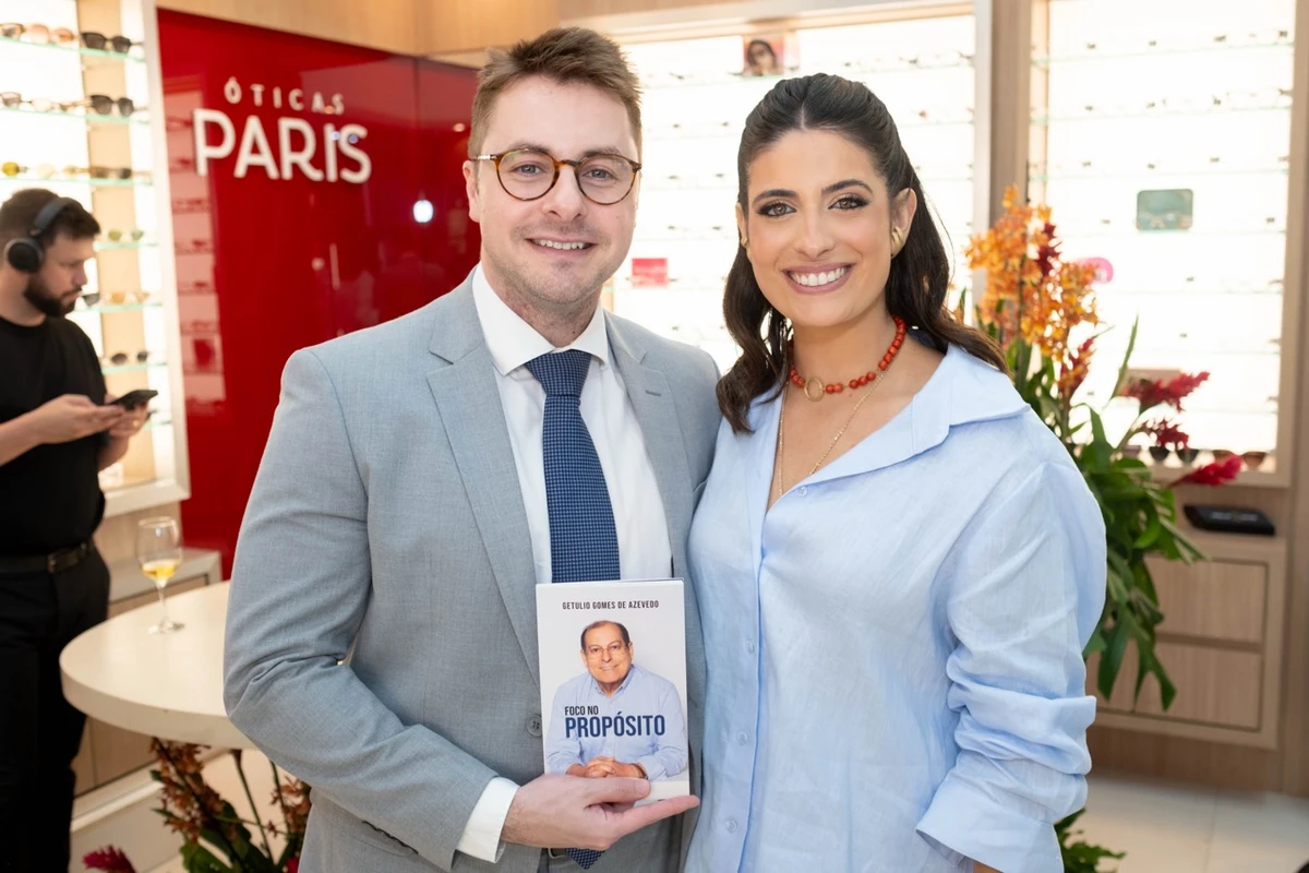 Tomas Baldo e Ana Luiza Azevedo