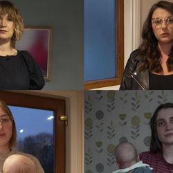 Quatro mulheres contam suas histórias sobre náuseas e vômitos extremos na gravidez.