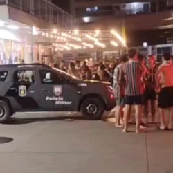 Confronto começou após provocações entre vascaínos e tricolores após a semifinal da Copa do Brasil, em Jardim da Penha, Vitória, na noite de quinta-feira (11)