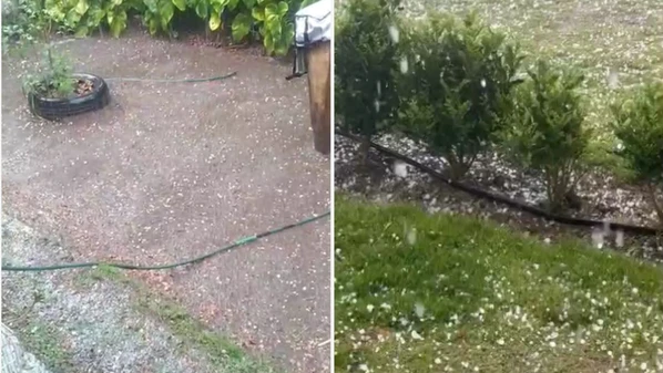 Localidades de Alfredo Chaves, Afonso Cláudio e Marechal Floriano foram atingidas na tarde desta sexta-feira (12)