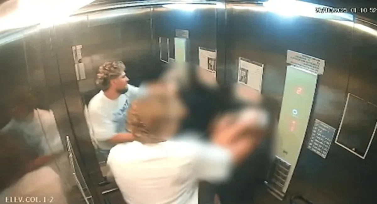 Americano agrediu sua namorada em prédio no Rio