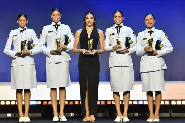 O conjunto de ginástica rítmica foi eleita a Equipe do Ano do Prêmio Brasil Olímpico 2025