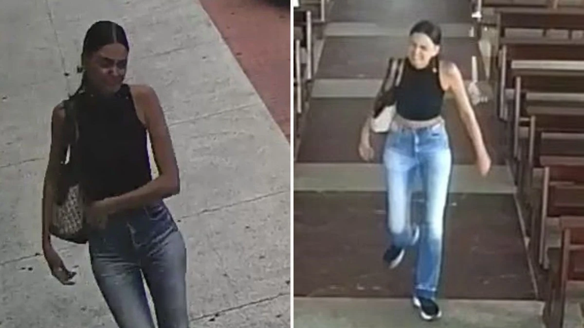 Polícia divulga foto de mulher que quebrou imagens sacras em igreja de Vitória 