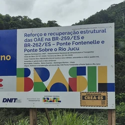 Postagens nas redes sociais criticaram o custo da intervenção na ponte entre Viana e Domingos Martins, mas, segundo o órgão federal, a denúncia está incorreta