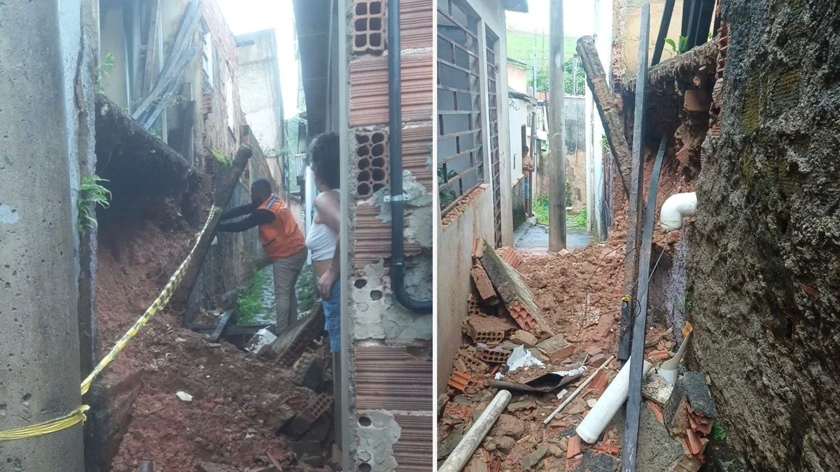 Chuvas causaram danos em Guaçuí, no Caparaó do ES por Defesa Civil de GuaçuÍ