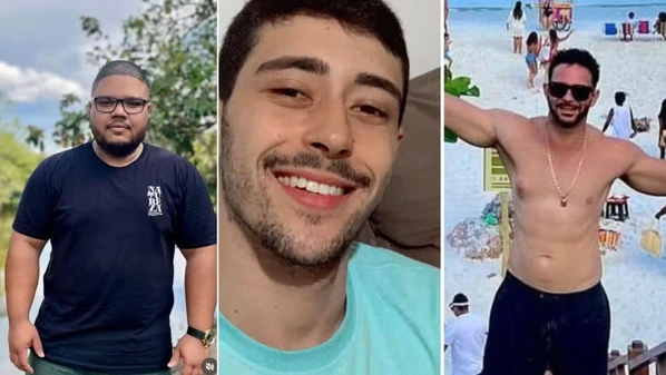 Heberson Gomes, Thaynan de Souza e Junior da Silva Netto morreram em um acidente na ES 482 em Cachoeiro de Itapemirim, no Espírito Santo