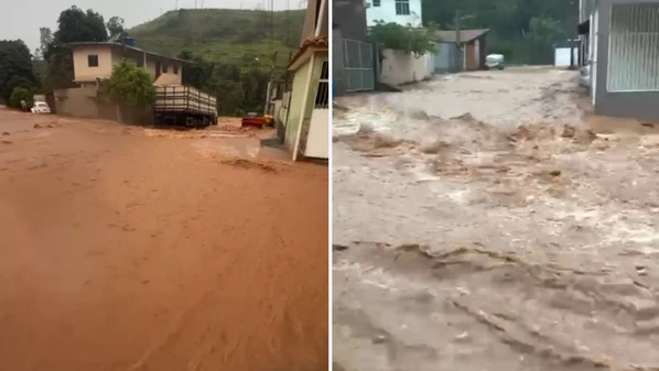 Os 79.55 milímetros de chuva causaram alagamentos, desabamento de muro de uma residência e interdição de um prédio