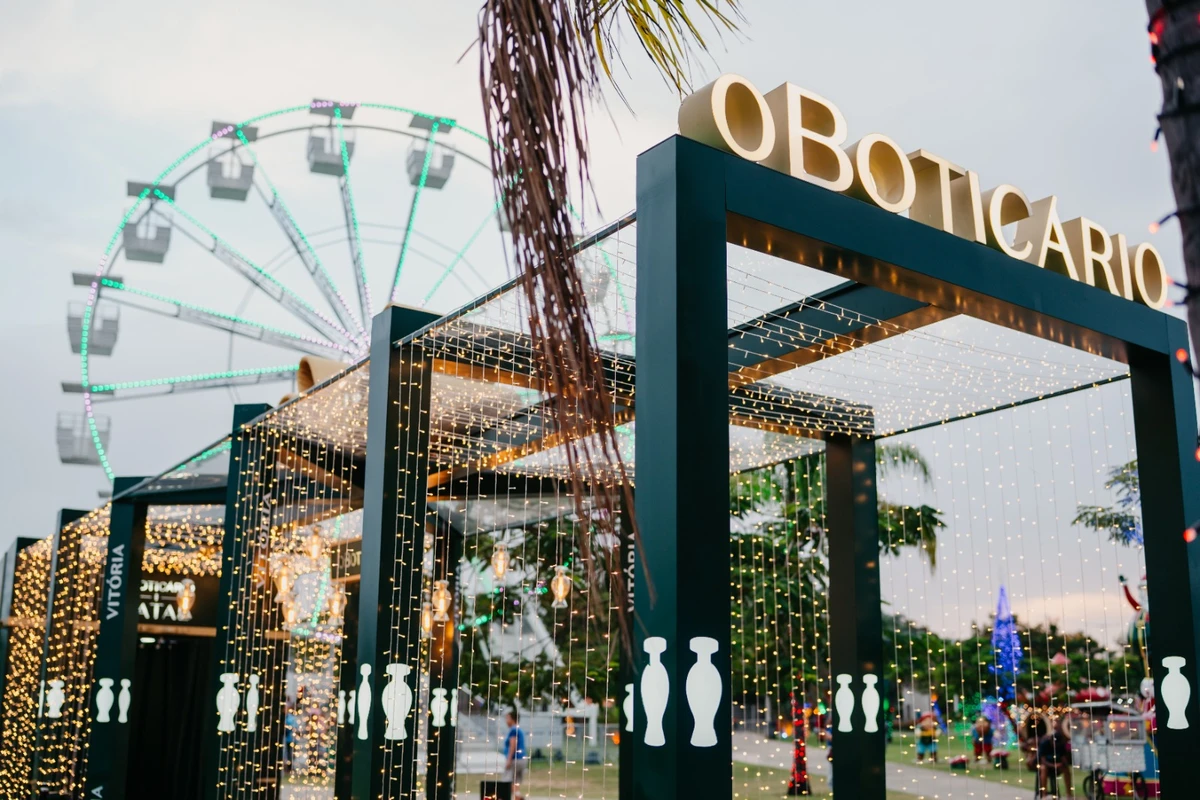 O Boticário está presente no Natal de Encantos, com uma experiência para os visitantes do maior evento natalino gratuito de Vitória