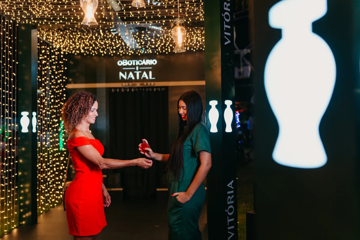 O Boticário está presente no Natal de Encantos, com uma experiência para os visitantes do maior evento natalino gratuito de Vitória