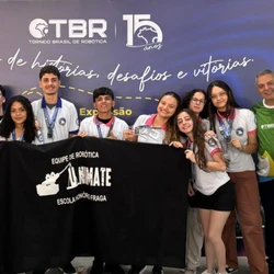 A equipe Unimate Team venceu o Torneio Brasil de Robótica na categoria High – Mérito Científico e levou o nome do Espírito Santo ao topo da competição nacional
