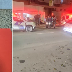 Caso aconteceu na noite da última segunda-feira (15); suspeito de 38 anos acabou autuado por dupla tentativa de homicídio qualificado por motivo fútil