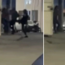 Suspeito teria se recusado a entregar a criança, agredido a vítima e disparado; um primo da mulher também foi atingido de raspão