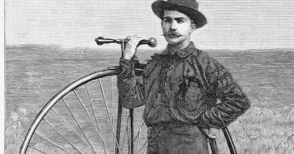 Na década de 1880, Thomas Stevens se tornou o primeiro homem a dar a volta ao mundo de bicicleta, em uma viagem que passou pela América do Norte, Turquia, China, Índia e Japão. O que ele viu pelo caminho?