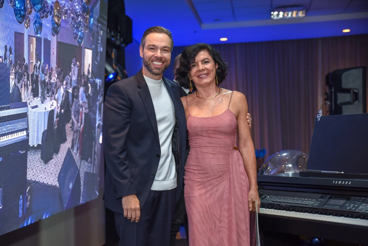 Bruno Leão e Regina Bossanel