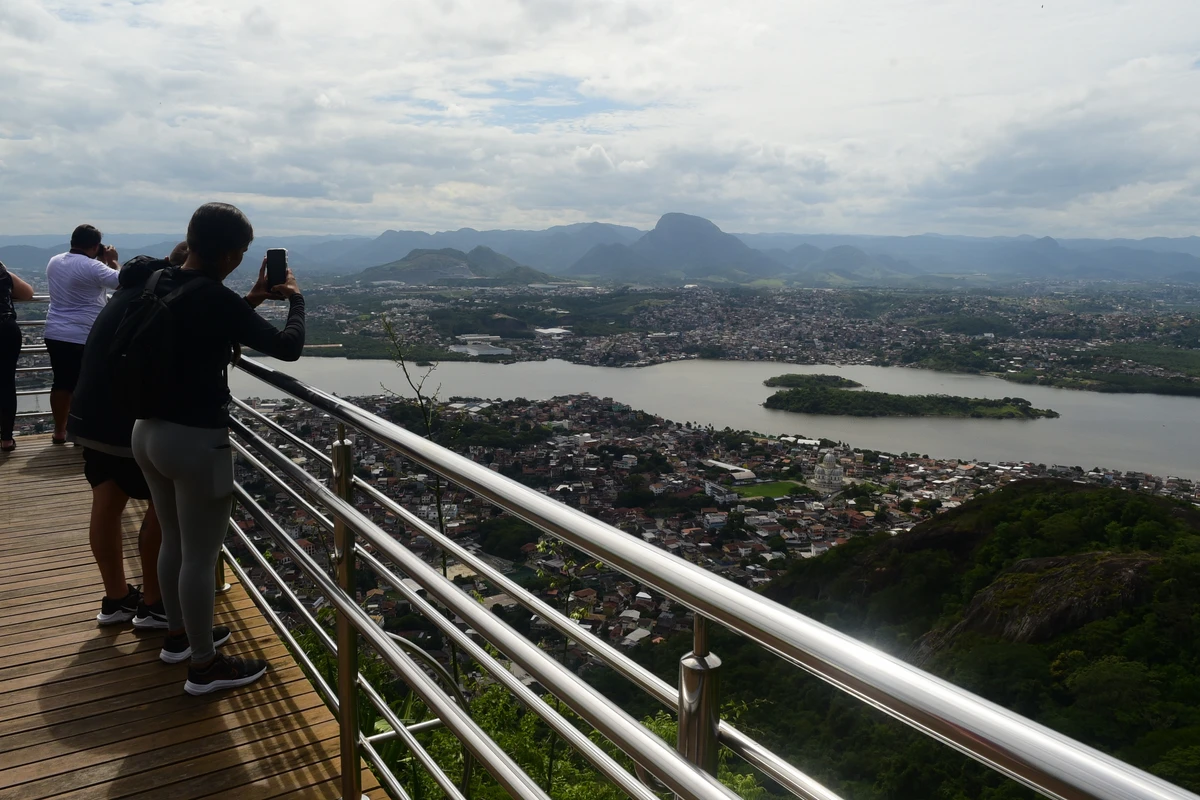 Mirante Sumaré - Parque da Fonte Grande, Vitória por Carlos Alberto Silva