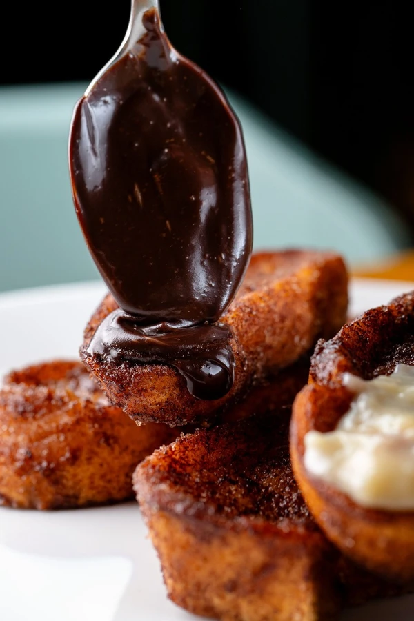 Rabanadas do restaurante Mais Opção