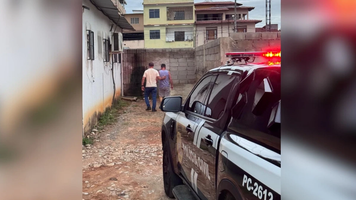 Suspeito foi preso em Cachoeiro de Itapemirim 