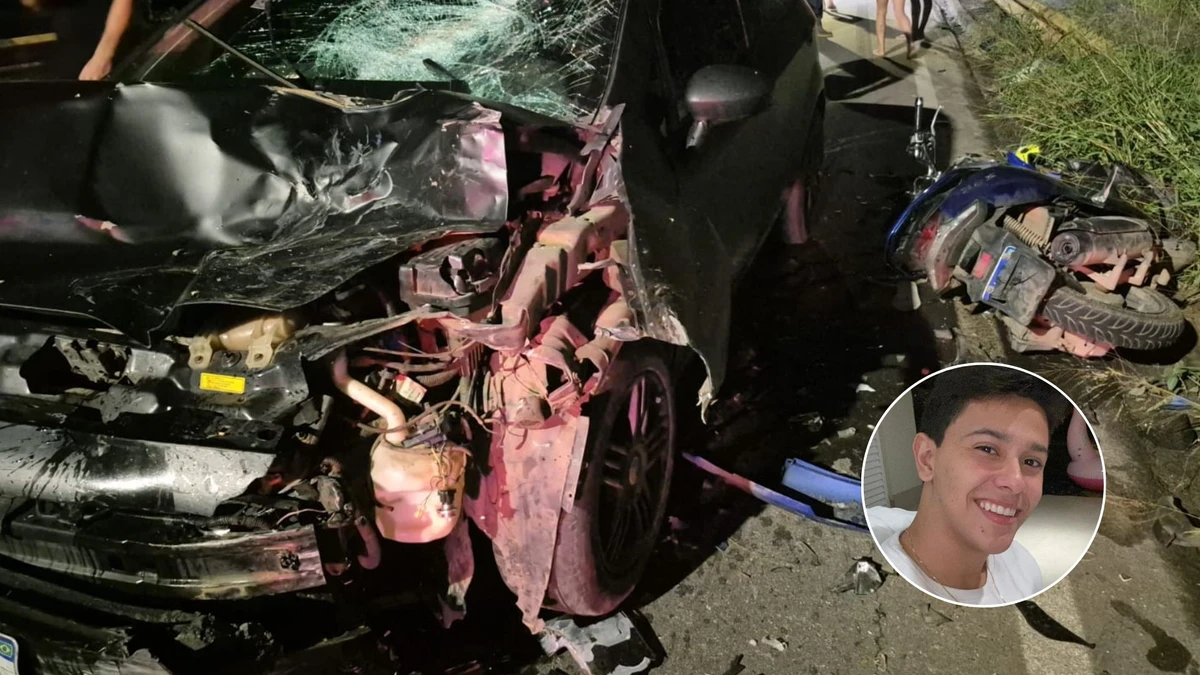 Thales Almeida Cunha, de 24 anos, morreu na noite de segunda-feira (15) em um acidente na BR 393