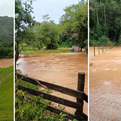 Segundo a Defesa Civil do município, o órgão segue em alerta, pois pode voltar a chover nas próximas horas