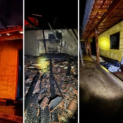 Suspeito de 18 anos chegou a jogar líquido inflamável no pai e avançou na direção dos policiais com uma barra de ferro