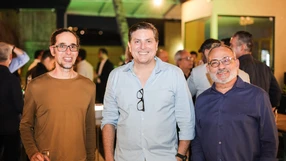  Rogério Almeida, Breno Monteiro Peixoto e Alexandre Schubert