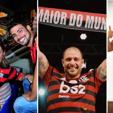 Imagem - Cauã Reymond, Angélica, Diogo Nogueira: confira famosos que torcem pelo Flamengo
