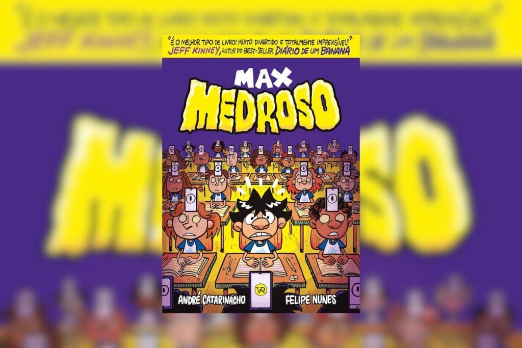 “Max Medroso” fala sobre coragem, amizade e o desafio de vencer os próprios medos em meio a um mundo dominado pelas telas (Imagem: Divulgação | VR Editora)
