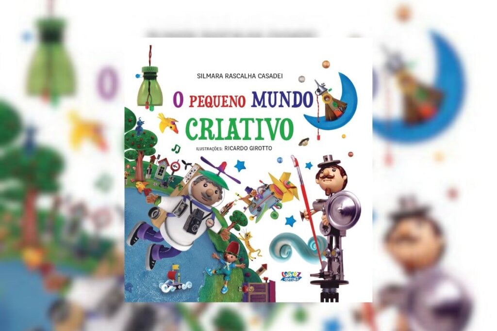 “O Pequeno Mundo Criativo” estimula o pensamento crítico, criativo e a resolução de problemas (Imagem: Divulgação | Cortez Editora)