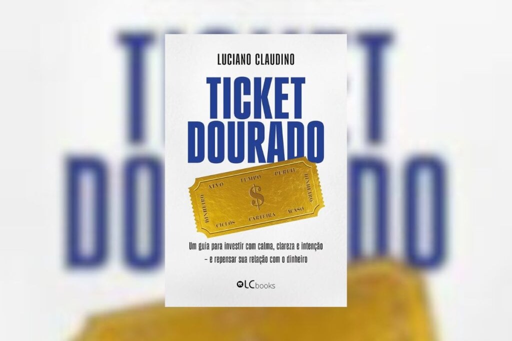 “Ticket Dourado” reúne fundamentos práticos para organizar finanças e construir estabilidade (Imagem: Divulgação | LC Books)