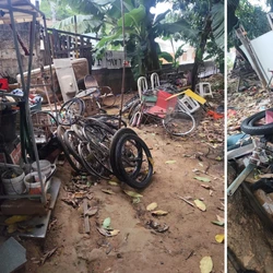 Veículos apreendidos foram encaminhados ao pátio do Detran; proprietário da residência onde ocorriam as adulterações será notificado