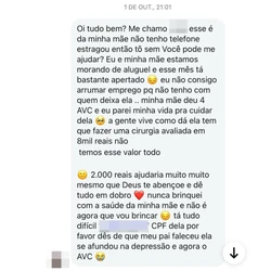Investigações começaram após delegado de Venda Nova do Imigrante desconfiar de mensagem enviada pela suspeita para obter dinheiro via rede sociais