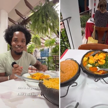 Imagem - Blogueiro dos EUA experimenta moqueca capixaba e compara com a baiana; veja vídeo