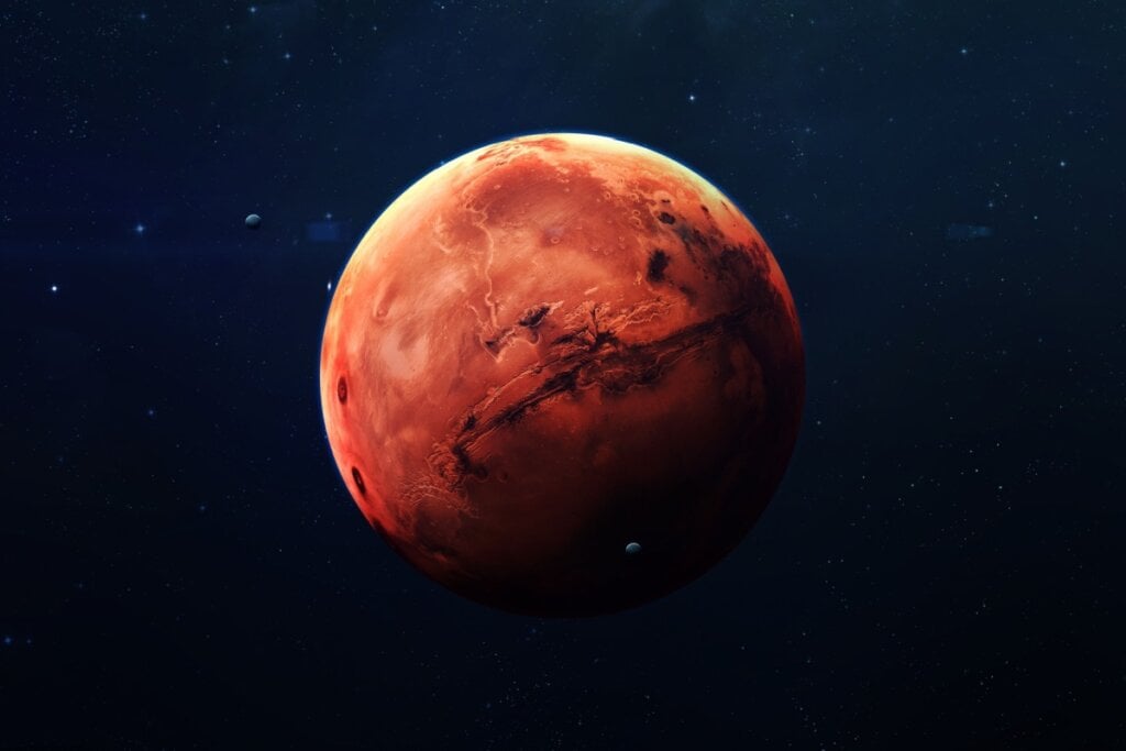 Sob a influência de Marte, práticas espirituais ganharão intensidade e direcionamento (Imagem: Vadim Sadovski | Shutterstock)