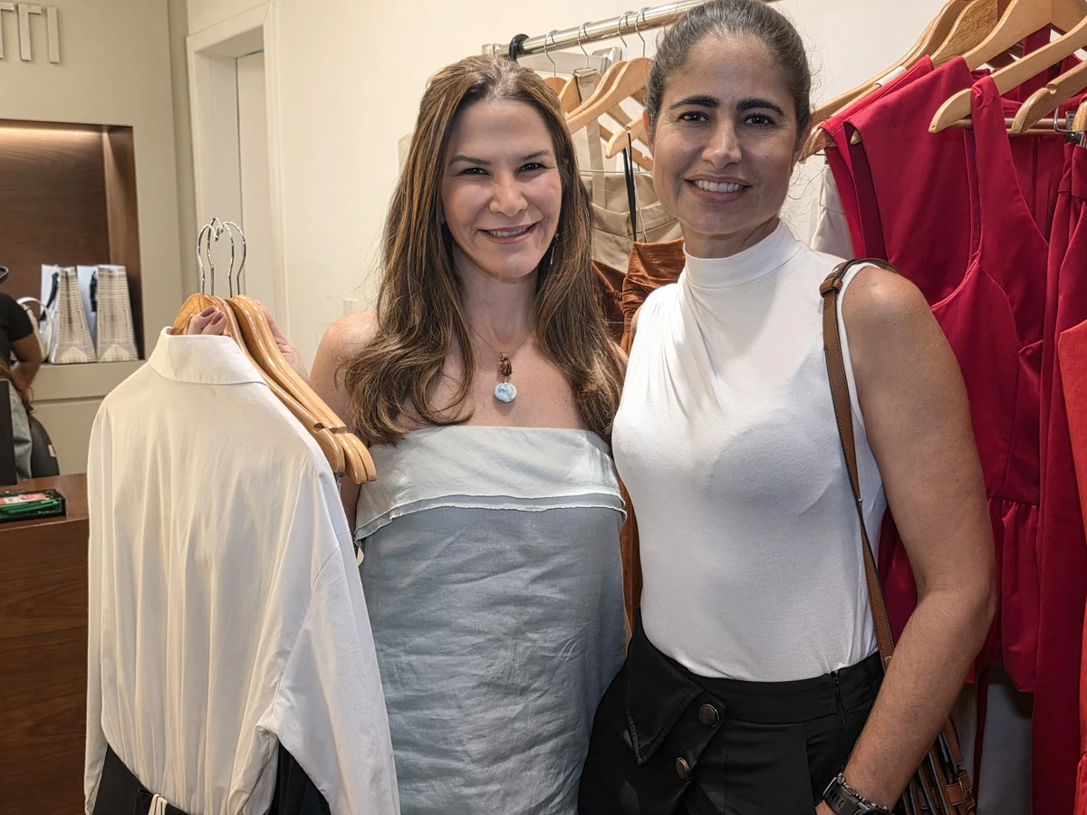 Fernanda Bedran e Maria Laura Miled 