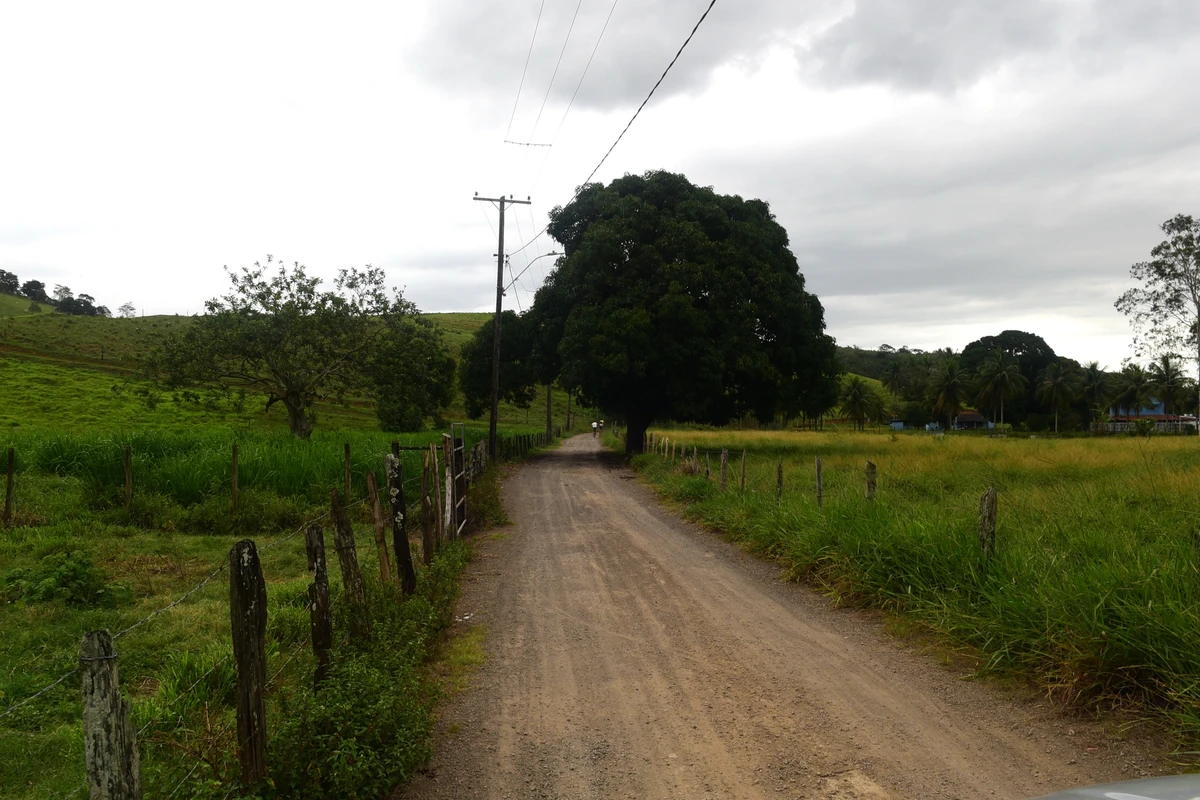 Àrea que faz parte do Parque Natural Municipal do Monte Mochuara, Cariacica. Não existe um portal que identifica o parque.   por Carlos Alberto Silva
