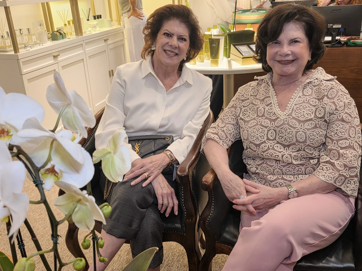 Regina Silvares e Teresa Bedran