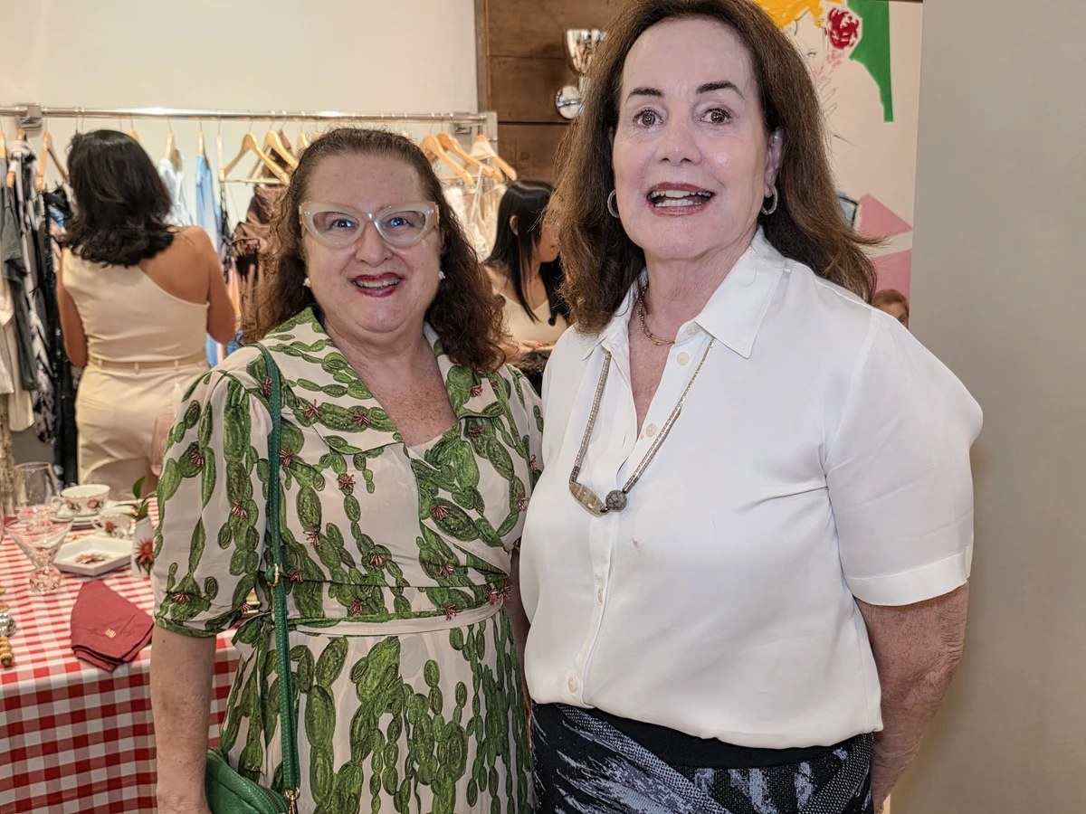 Sandra Rangel e Diana Murad