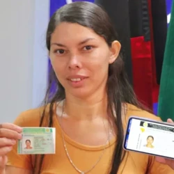 Andreza Lima dos Santos, 27, fez o cadastro, foi escolhida para o projeto-piloto e concluiu todas as etapas em João Pessoa três dias após o início da vigência das mudanças