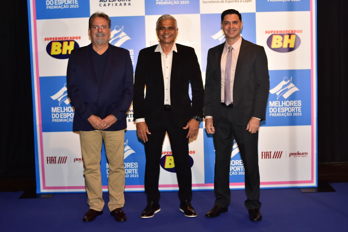 Álvaro Moura,  José Carlos Nunes e  Leni Júnior