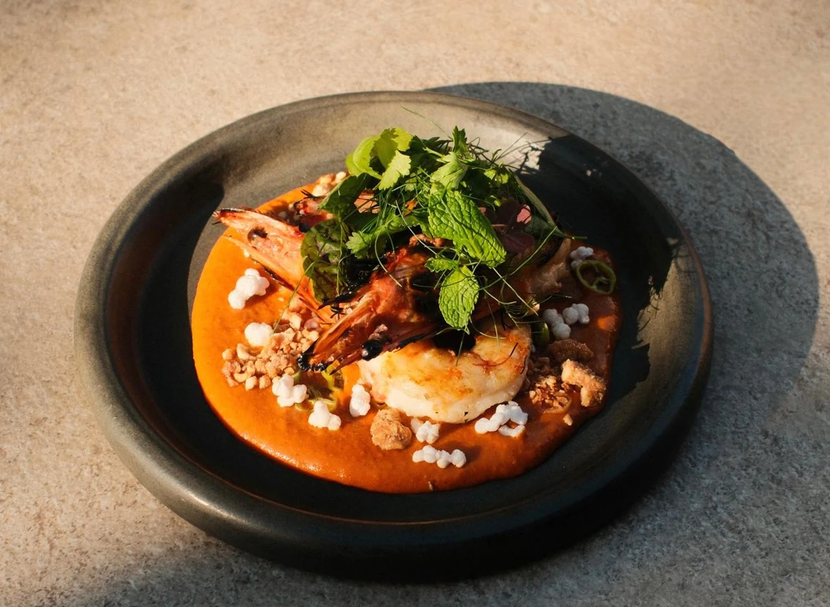 Camarão Bravo do restaurante Kairū, em Vila Velha